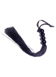 Черная силиконовая плеть - 37 см. - Boys of Toys - купить с доставкой в Батайске