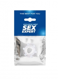 Стимулирующая насадка на пенис с несколькими видами рельефа - Sex Expert - в Батайске купить с доставкой