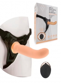 Женский вибрострапон со съемной насадкой и пультом ДУ - Erokay - купить с доставкой в Батайске