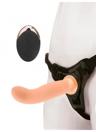 Женский вибрострапон со съемной насадкой и пультом ДУ - Erokay - купить с доставкой в Батайске