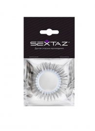 Круглое эрекционное кольцо с длинными «ресничками» - Sextaz - в Батайске купить с доставкой