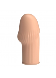 Телесная насадка на пенис Huel - 9 см. - Baile - в Батайске купить с доставкой