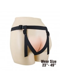 Черные трусики харнесс с платформой Caludio I - Baile - купить с доставкой в Батайске
