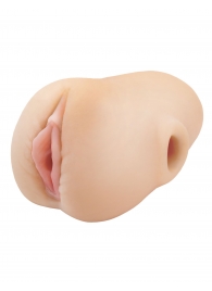 Телесный мастурбатор-вагина Pussy Pounder Squeeze Stroker - Pipedream - в Батайске купить с доставкой