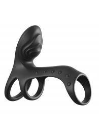 Черная насадка на пенис Ultimate Couples Cage Pro - Pipedream - в Батайске купить с доставкой