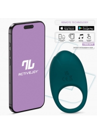 Зеленое интерактивное виброкольцо Ringo - Intoyou - в Батайске купить с доставкой