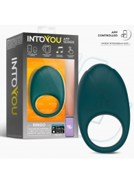 Зеленое интерактивное виброкольцо Ringo - Intoyou - в Батайске купить с доставкой