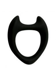 Черное эрекционное кольцо с рожками Wooomy Toro M - Adrien Lastic - в Батайске купить с доставкой