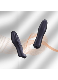 Сливовая силиконовая насадка на пенис с подхватом Manwan Ryzer - Manwan - в Батайске купить с доставкой