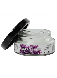 Массажная свеча «Сирень» - 50 мл. - SGAN - купить с доставкой в Батайске