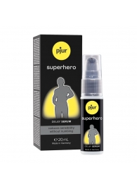 Пролонгатор-сыворотка pjur Superhero Delay Serum - 20 мл. - Pjur - купить с доставкой в Батайске