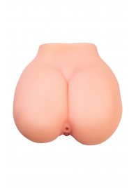 Реалистичный мастурбатор в форме попки с 2 любовными входами - No Name - в Батайске купить с доставкой