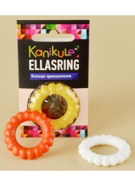 Цветное рельефное эрекционное кольцо Ellasring - Sitabella - в Батайске купить с доставкой