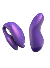 Фиолетовый вибратор для пар We-Vibe Chorus Pro - We-vibe