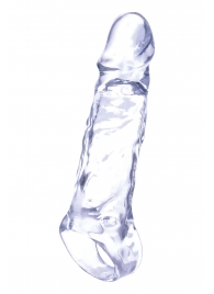 Прозрачная насадка-удлинитель Length Enhancer с подхватом - 16 см. - NMC - в Батайске купить с доставкой