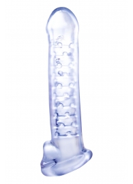 Прозрачная насадка-удлинитель Stretchy Touch - 18 см. - NMC - в Батайске купить с доставкой