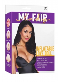 Телесная надувная секс-кукла с 3 любовными отверстиями - NMC - в Батайске купить с доставкой