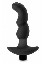 Черный вибромассажер простаты Prostate Massager 03 - 15,2 см. - Blush Novelties - в Батайске купить с доставкой