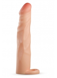 Телесная насадка-удлинитель Fortitude с подхватом - 17,7 см. - Blush Novelties - в Батайске купить с доставкой