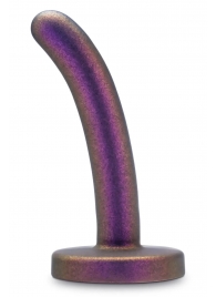 Фиолетовая насадка с гладкой поверхностью Surrender 4.75 Inch Beginner Pegging Dildo - 12 см. - Blush Novelties - купить с доставкой в Батайске