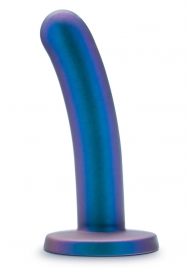 Синяя насадка с гладкой поверхностью Surrender 5.75 Inch Intermediate Pegging Dildo - 14,6 см. - Blush Novelties - купить с доставкой в Батайске