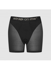 Трусики-шорты для фиксации насадок Strap-on-me Harness Lingerie Halo - size M - Strap-on-me - купить с доставкой в Батайске