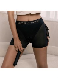 Трусики-шорты для фиксации насадок Strap-on-me Harness Lingerie Halo - size XL - Strap-on-me - купить с доставкой в Батайске