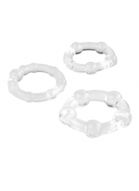 Набор из 3 эрекционных прозрачных колец - Boys of Toys - в Батайске купить с доставкой