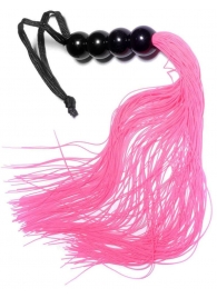 Розовая силиконовая плеть - 35,5 см. - Boys of Toys - купить с доставкой в Батайске