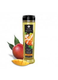Массажное масло для тела Luscious Mango с ароматом манго - 240 мл. - Shunga - купить с доставкой в Батайске