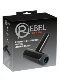 Черный мастурбатор с удобной ручкой Masturbator with 2 Functions - Orion - в Батайске купить с доставкой