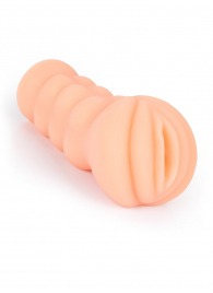 Телесный мастурбатор-вагина с эрекционными кольцами в комплекте - Sexy Girl - в Батайске купить с доставкой