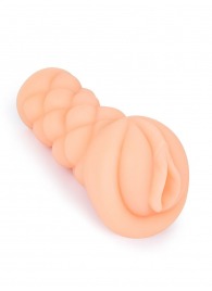 Телесный мастурбатор-вагина с вибропулей и эрекционными кольцами в комплекте - Sexy Girl - в Батайске купить с доставкой