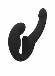 Черный безремневой страпон Share Lite - Fun Factory - купить с доставкой в Батайске