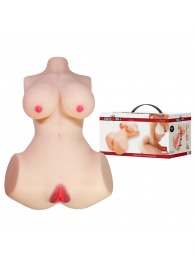 Мастурбатор-торс Aveline с 2 любовными тоннелями - Baile - в Батайске купить с доставкой