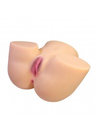 Телесный мастурбатор Liora с 2 любовными тоннелями - Baile - в Батайске купить с доставкой