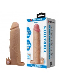 Телесная насадка на пенис Xerxes - 22 см. - Baile - в Батайске купить с доставкой