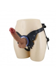 Поясной страпон Wells: трусики в форме бабочки и фаллоимитатор-насадка - Baile - купить с доставкой в Батайске