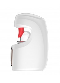 Белый мастурбатор с язычком и возвратно-поступательными движениями - Secwell - в Батайске купить с доставкой