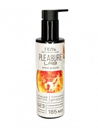 Съедобный лубрикант на водной основе Pleasure Lab с ароматом крем-брюле - 185 мл. - Pleasure Lab - купить с доставкой в Батайске