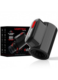 Черный автоматический мастурбатор с режимами поступательных движений и ротации - JAMYJOB - в Батайске купить с доставкой