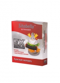 Стимулирующая насадка Sitabella Extender  Красный молодец - Sitabella - купить с доставкой в Батайске