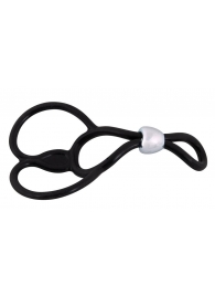 Лассо с подхватом мошонки Triple Ball-und Cockring - Orion - в Батайске купить с доставкой
