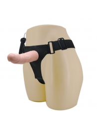 Реалистичный страпон-фаллоимитатор на трусиках Ultra Passionate Harness - 15 см. - Baile - купить с доставкой в Батайске