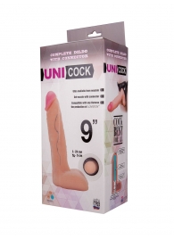 Фаллическая насадка Харнесс UNICOCK 9  - 24 см. - LOVETOY (А-Полимер) - купить с доставкой в Батайске