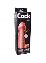 Фаллоудлинитель с кольцом COCK size L - 16,5 см. - LOVETOY (А-Полимер) - в Батайске купить с доставкой