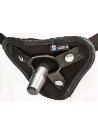 Вибрострапон с двумя насадками UniStrap - 18 и 18 см. - LOVETOY (А-Полимер) - купить с доставкой в Батайске