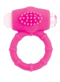 Розовое эрекционное виброкольцо A-toys - A-toys - в Батайске купить с доставкой