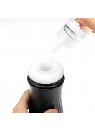 Мастурбатор с регулируемой плотностью обхвата Custom Strength CUP Twist Ripple - Tenga - в Батайске купить с доставкой