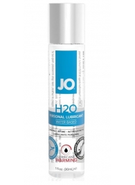 Возбуждающий лубрикант на водной основе JO Personal Lubricant H2O Warming - 30 мл. - System JO - купить с доставкой в Батайске